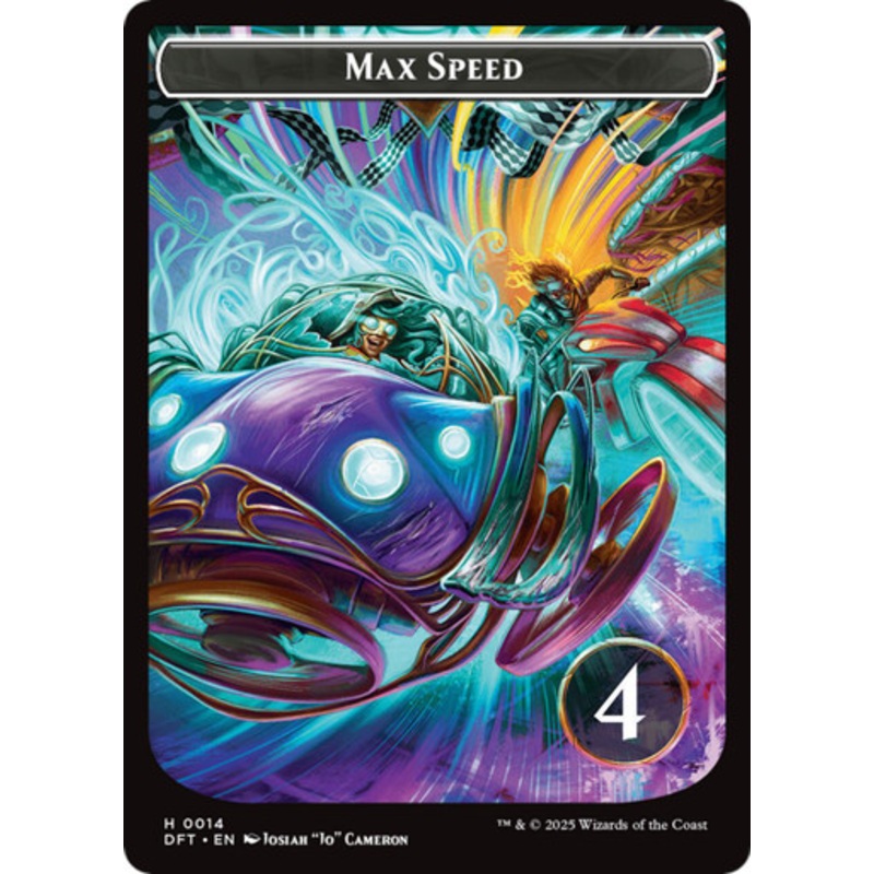 Aetherdrift - Start Your Engines! // Max Speed Helper Token | Aetherdrift