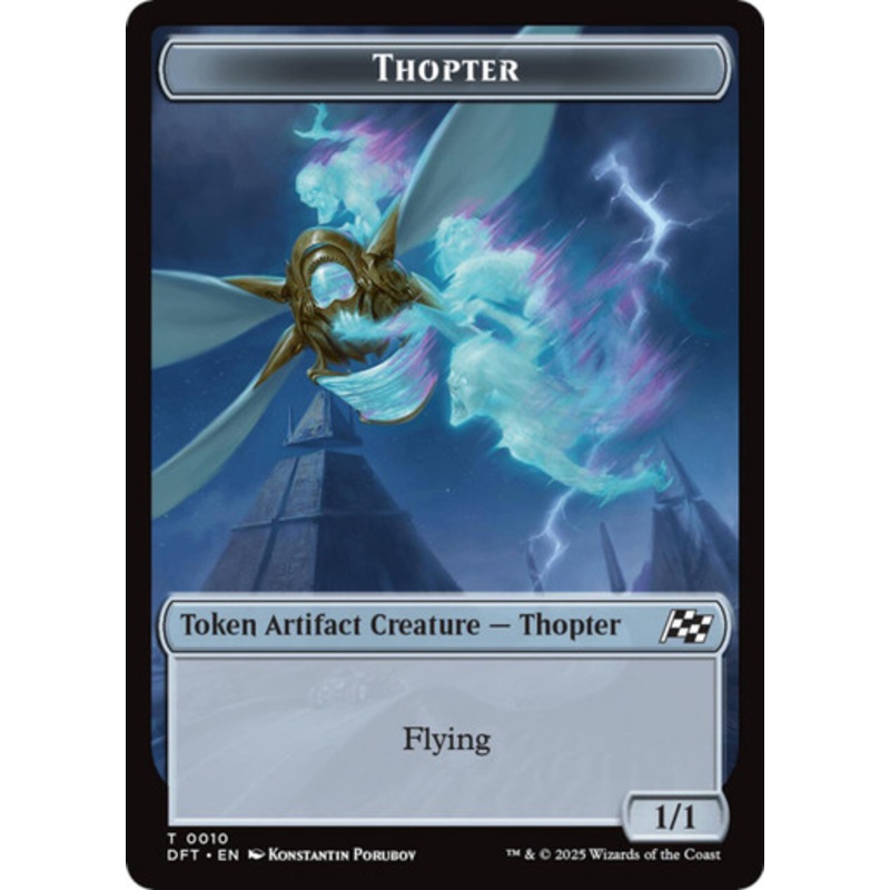 Aetherdrift - Thopter (#10) Token | Aetherdrift