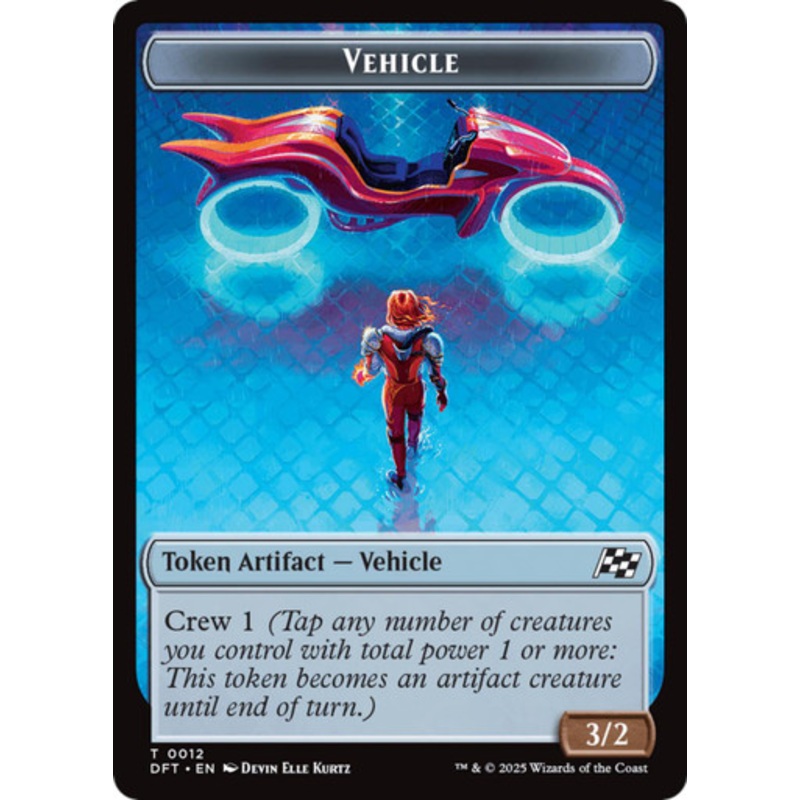 Aetherdrift - Vehicle Token (Foil) | Aetherdrift