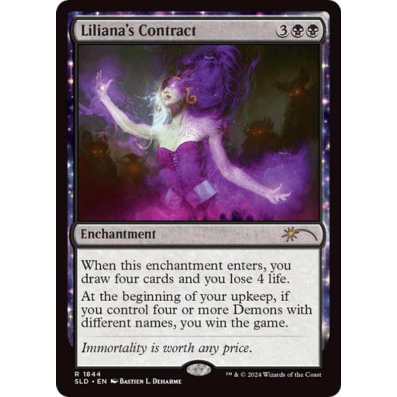 Liliana's Contract (Secret Lair - 20 Ways to Win) | Secret Lair Drops