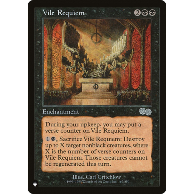 Vile Requiem (The List Reprint) | Urza's Saga