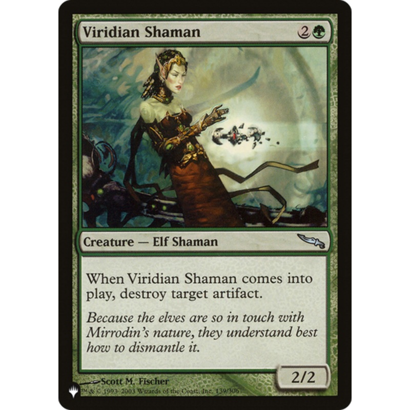 Viridian Shaman (The List Reprint) | Mirrodin