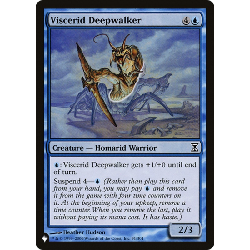 Viscerid Deepwalker (The List Reprint) | Time Spiral