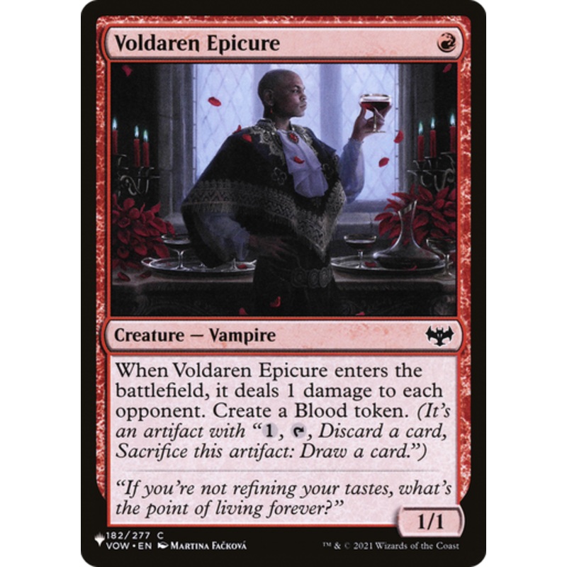 Voldaren Epicure (The List Reprint) | Innistrad: Crimson Vow