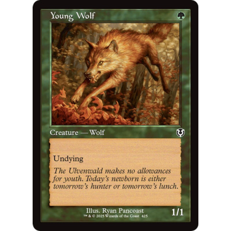 Young Wolf (Retro Frame) | Innistrad Remastered