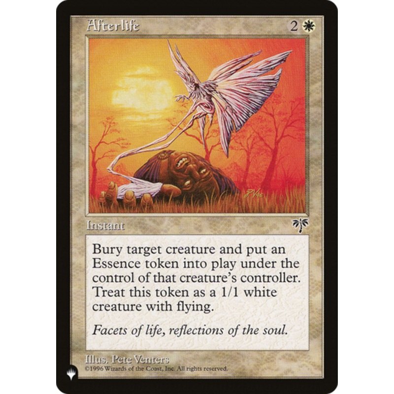 Afterlife (The List Reprint) | Mirage