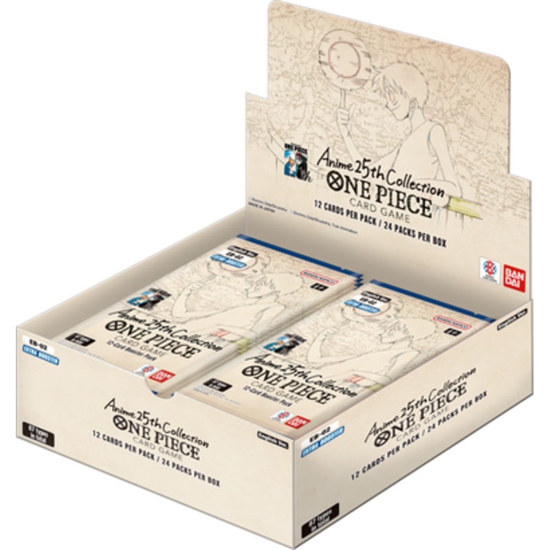 One Piece Card Game: Extra Booster - Anime 25th Collection Booster Box (EB-02)