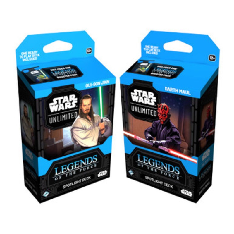 Star Wars: Unlimited Legends of the Force Spotlight Deck - Set of 2