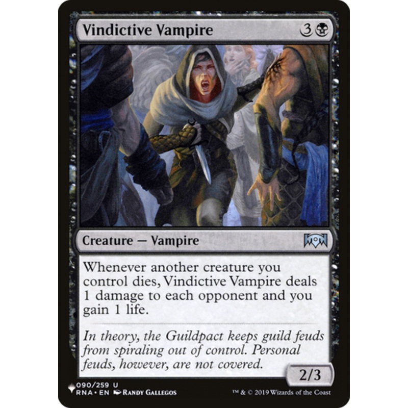Vindictive Vampire (The List Reprint) | Ravnica Allegiance
