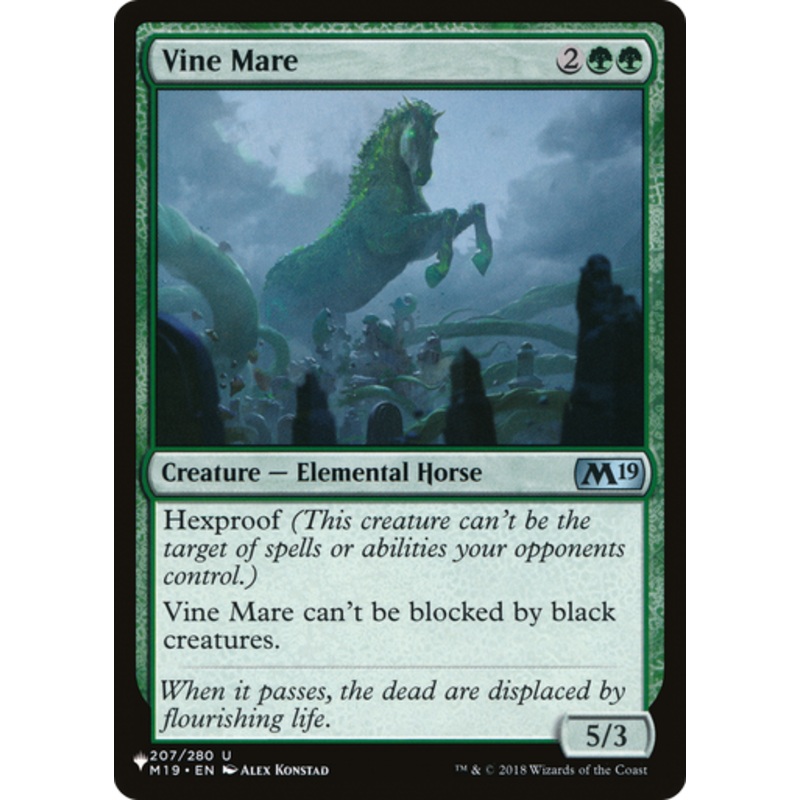 Vine Mare (The List Reprint) | Core Set 2019