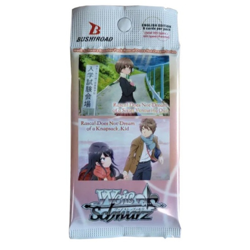 Weiss Schwarz: Rascal Does Not Dream of a Sister Venturing Out & Knapsack Kid Booster Pack