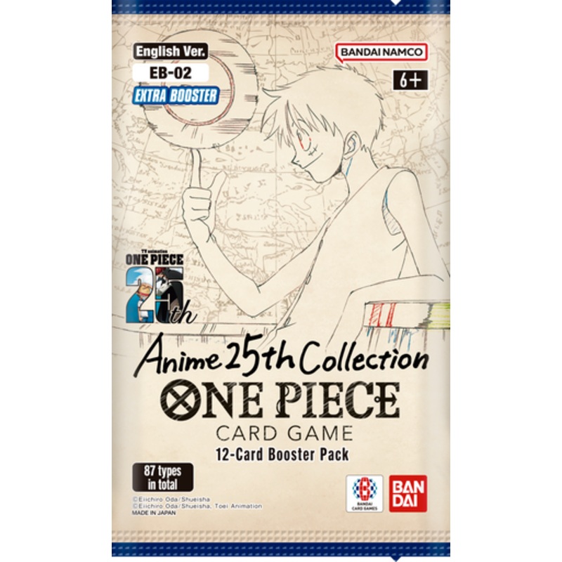 One Piece Card Game: Extra Booster - Anime 25th Collection Booster Pack (EB-02)