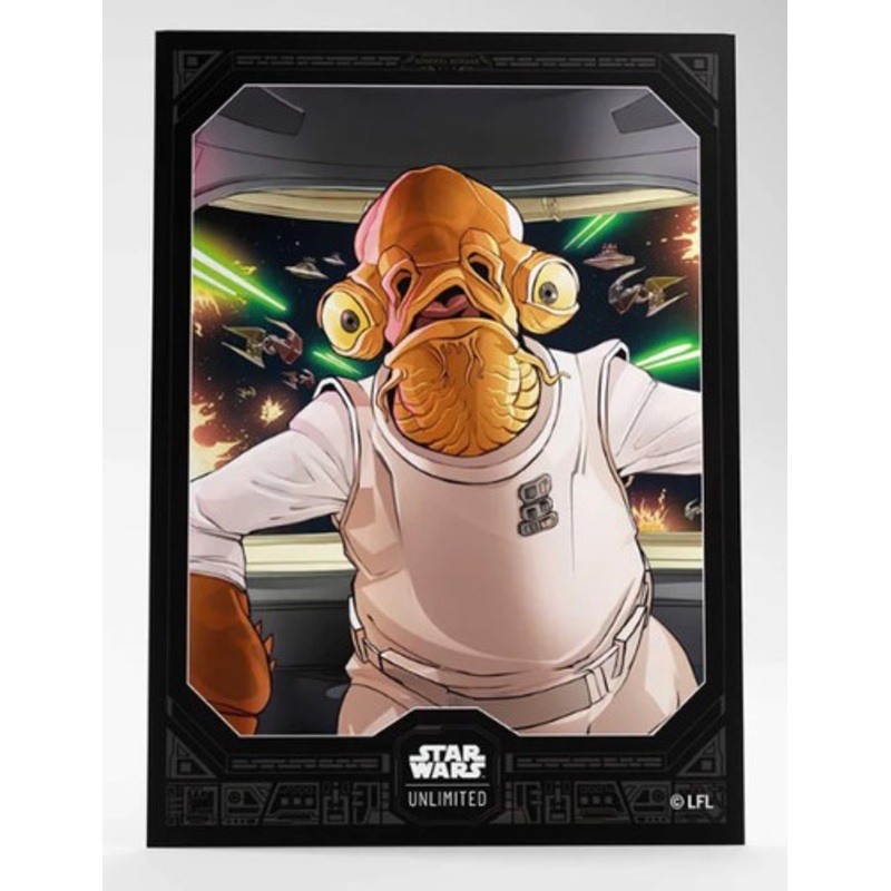 Star Wars: Unlimited Art Sleeves - Admiral Ackbar