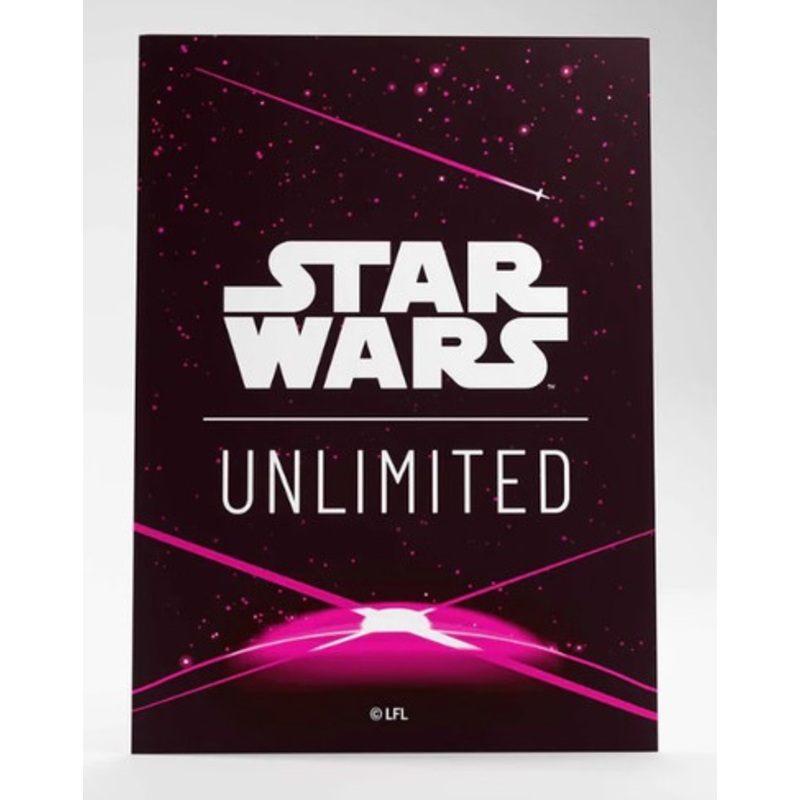 Star Wars: Unlimited Art Sleeves - Card Back Magenta