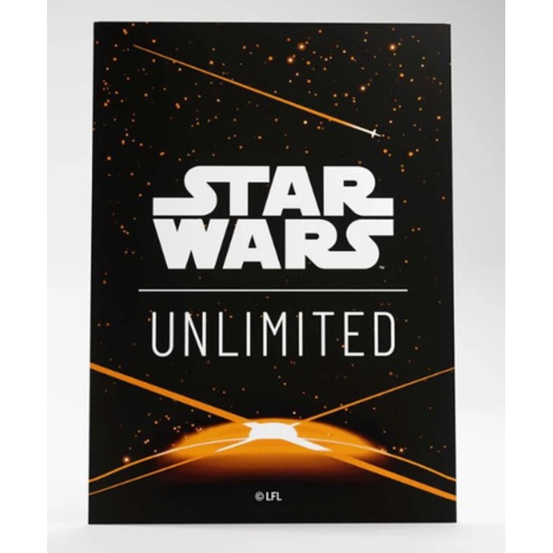 Star Wars: Unlimited Art Sleeves - Card Back Orange