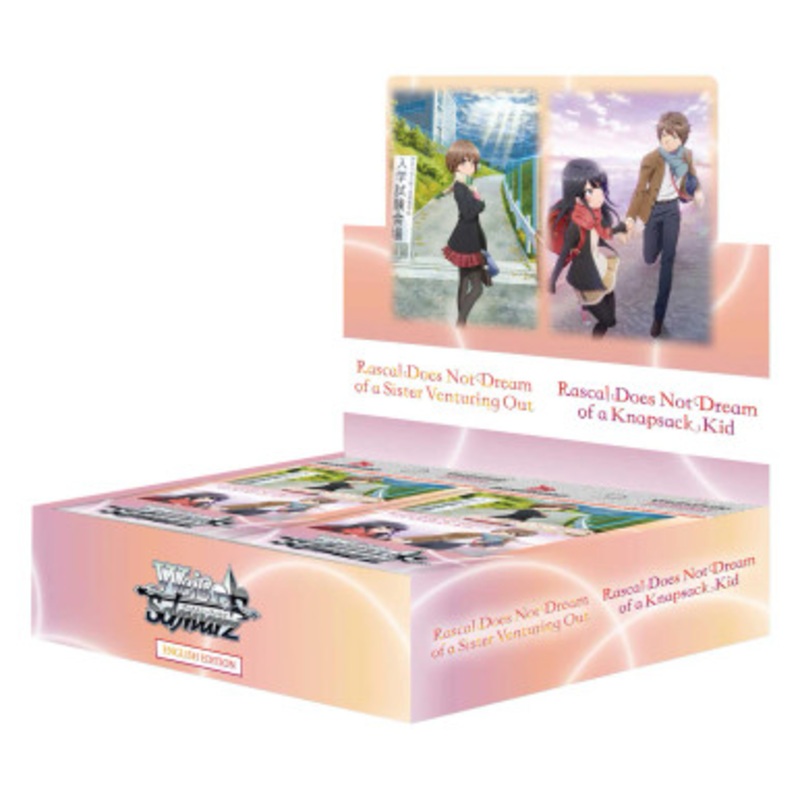 Weiss Schwarz: Rascal Does Not Dream of a Sister Venturing Out & Knapsack Kid Booster Box