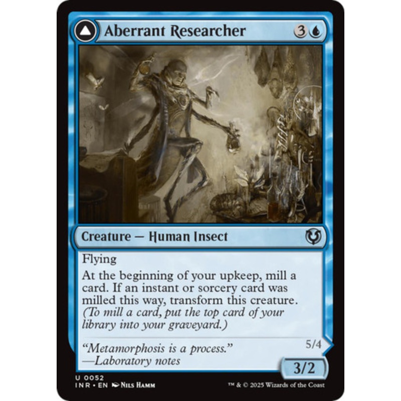 Aberrant Researcher // Perfected Form | Innistrad Remastered