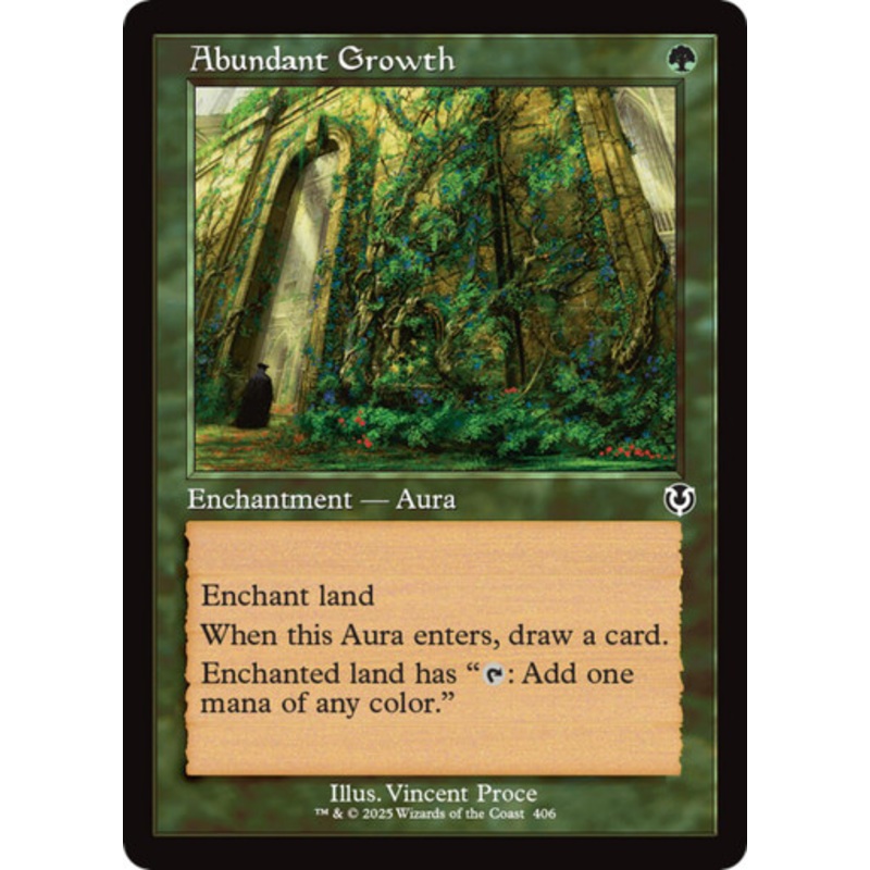 Abundant Growth (Retro Frame) | Innistrad Remastered