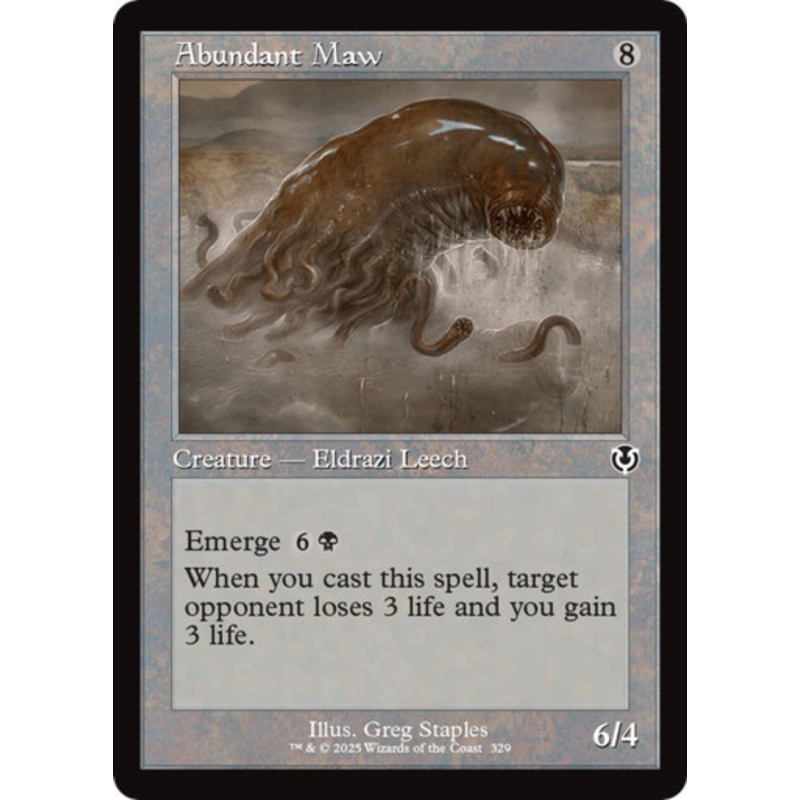 Abundant Maw (Retro Frame) | Innistrad Remastered