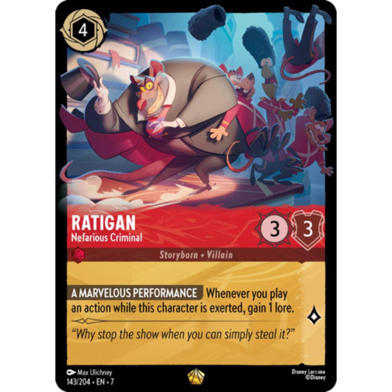 Ratigan - Nefarious Criminal