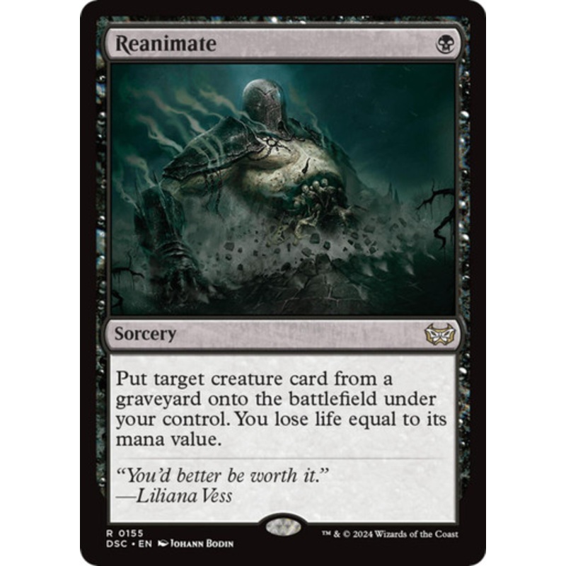 Reanimate | Duskmourn: House of Horror Commander