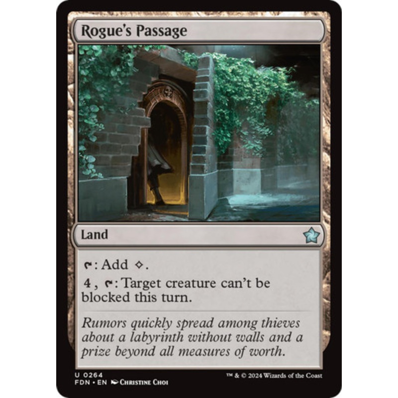 Rogue's Passage | Foundations