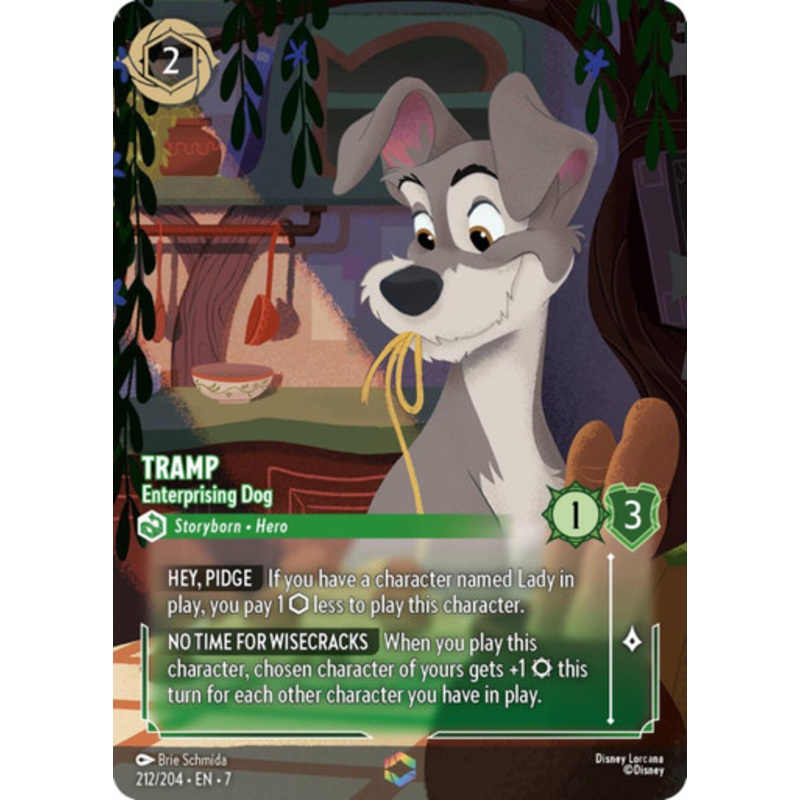 Tramp - Enterprising Dog (Enchanted Rare)