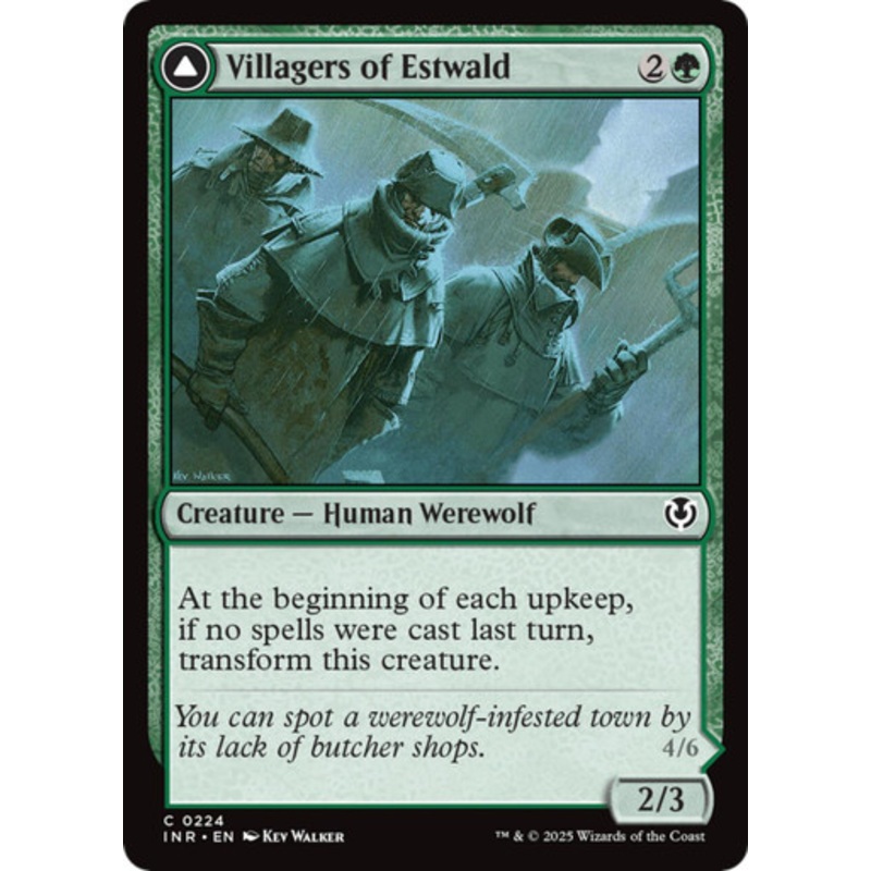 Villagers of Estwald // Howlpack of Estwald | Innistrad Remastered