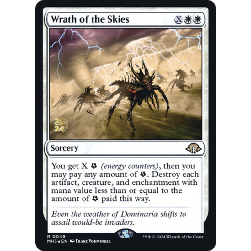 Wrath of the Skies (Prerelease Foil) | Modern Horizons 3