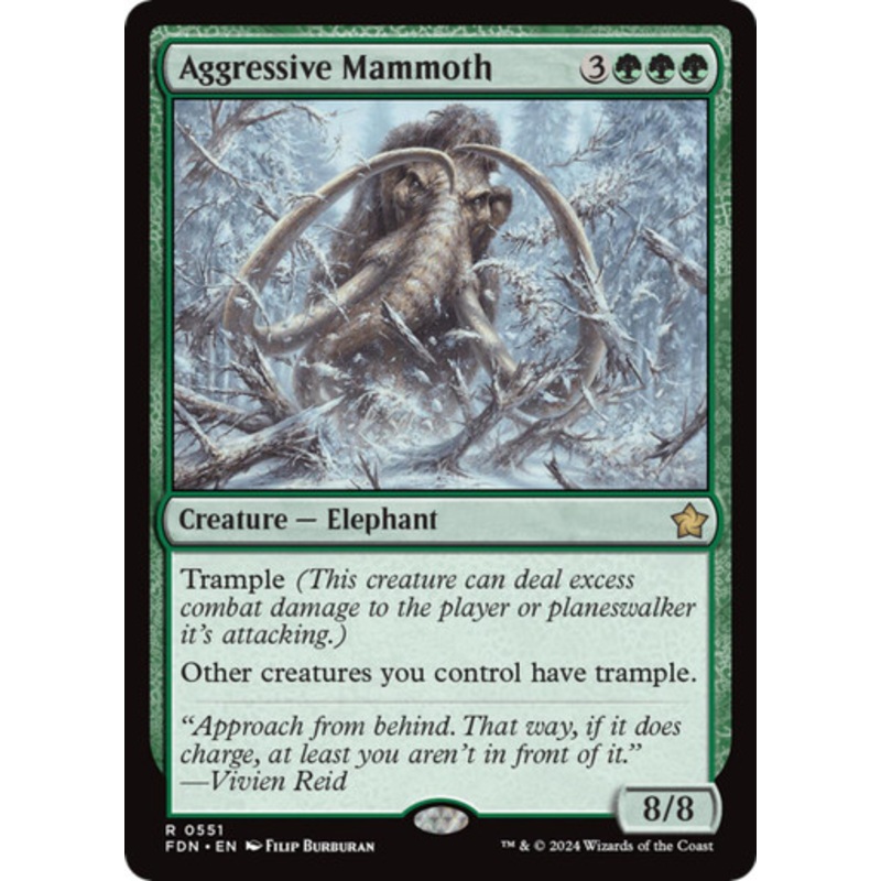 Aggressive Mammoth | Foundations