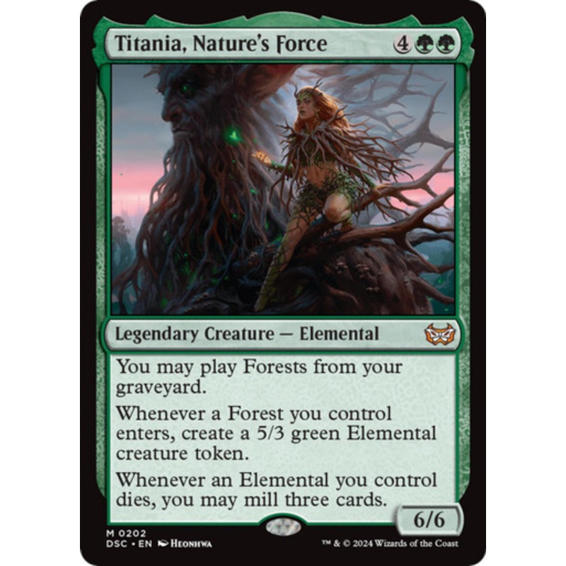 Titania, Nature's Force | Duskmourn: House of Horror Commander