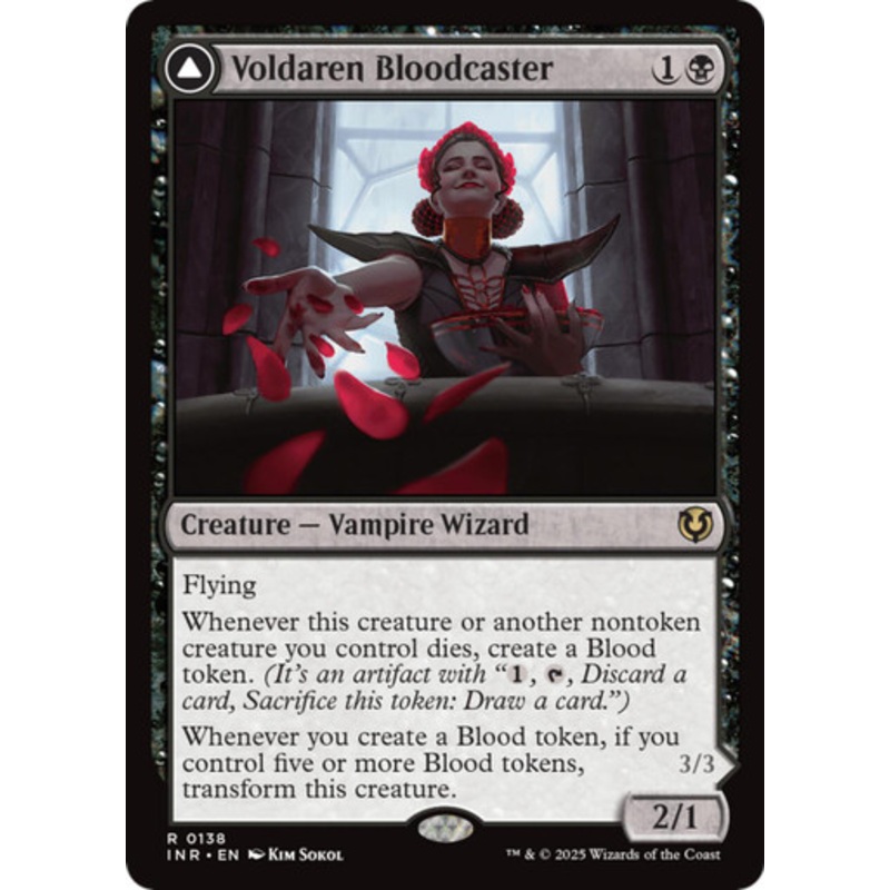 Voldaren Bloodcaster // Bloodbat Summoner | Innistrad Remastered