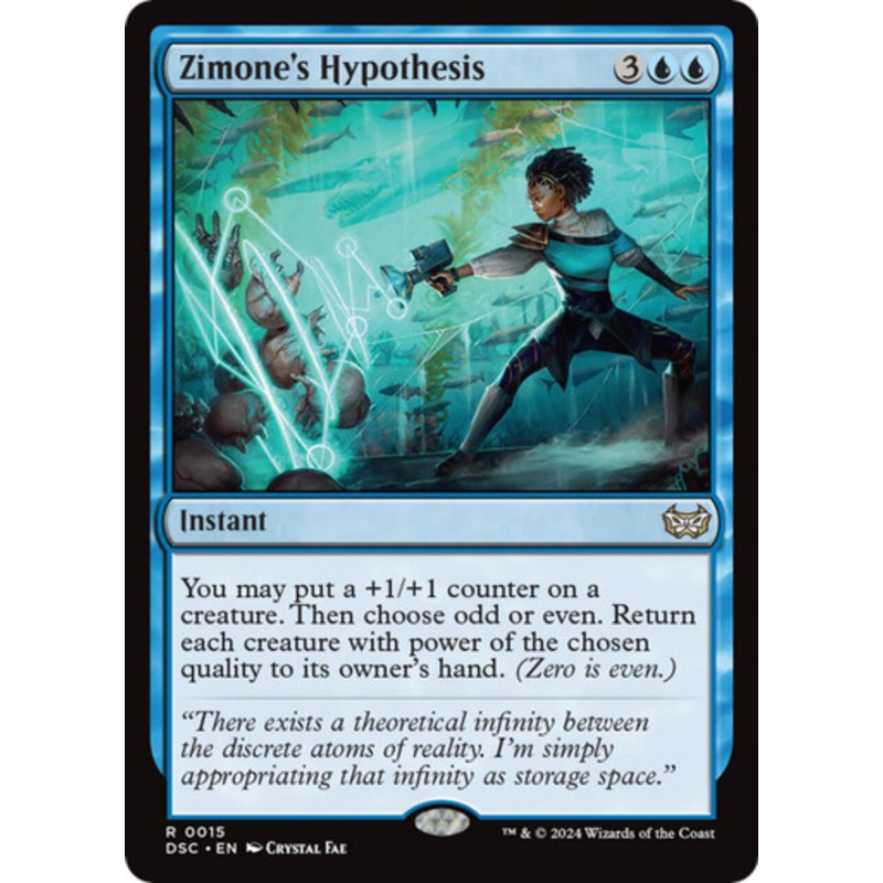 Zimone's Hypothesis | Duskmourn: House of Horror Commander