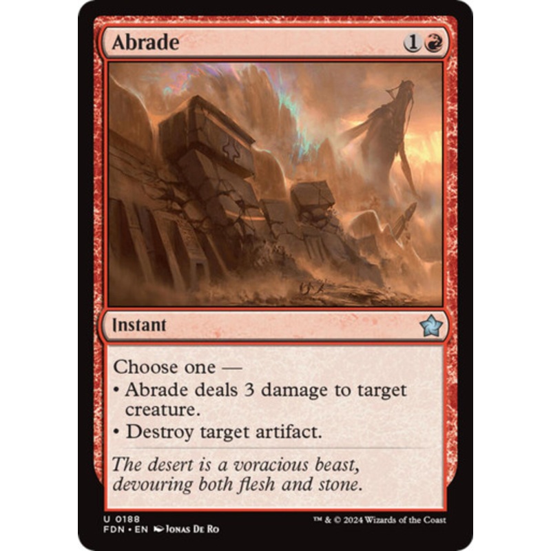 Abrade (Foil) | Foundations