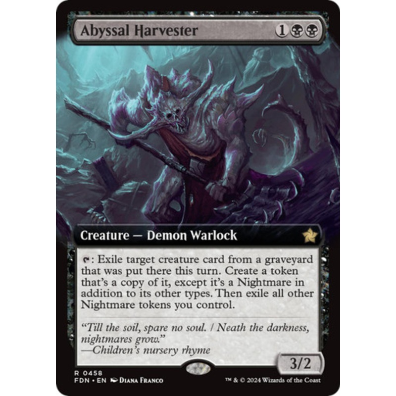 Abyssal Harvester (Extended Art) | Foundations