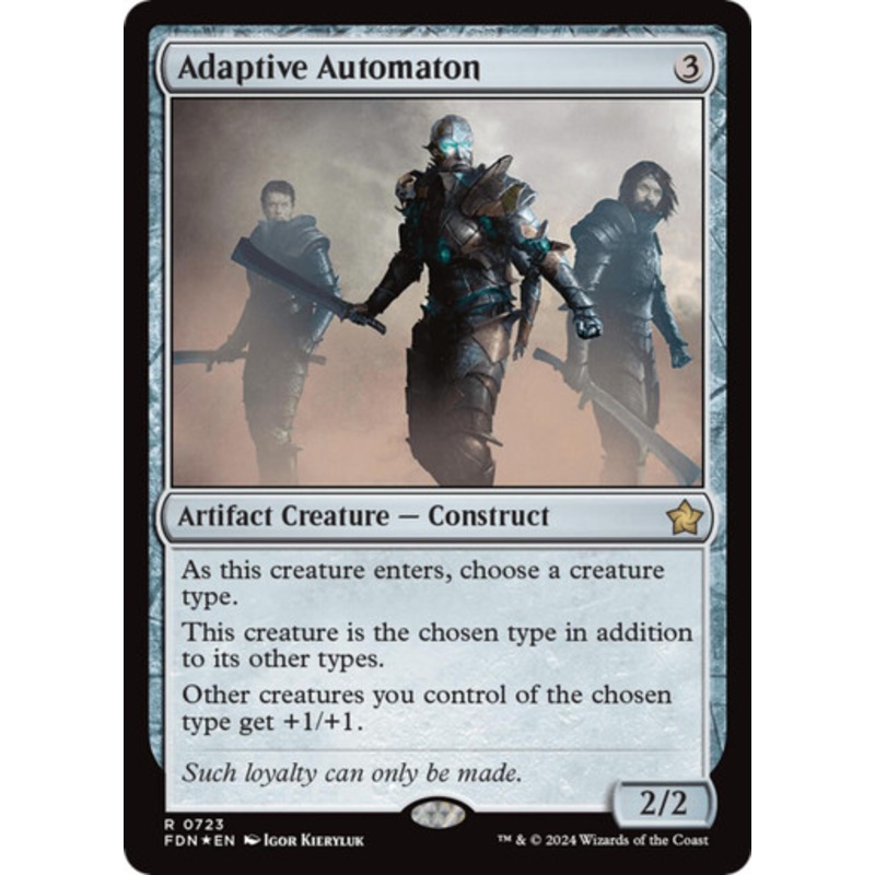 Adaptive Automaton (Foil) | Foundations