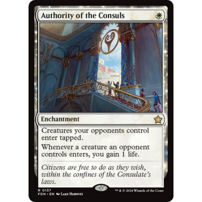 Authority of the Consuls | Foundations