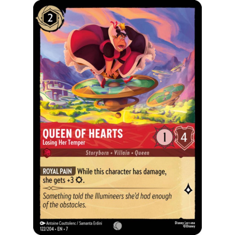 Queen of Hearts - Losing Her Temper