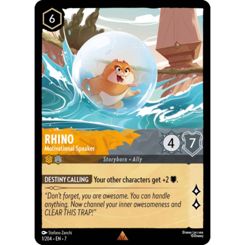 Rhino - Motivational Speaker (Foil)