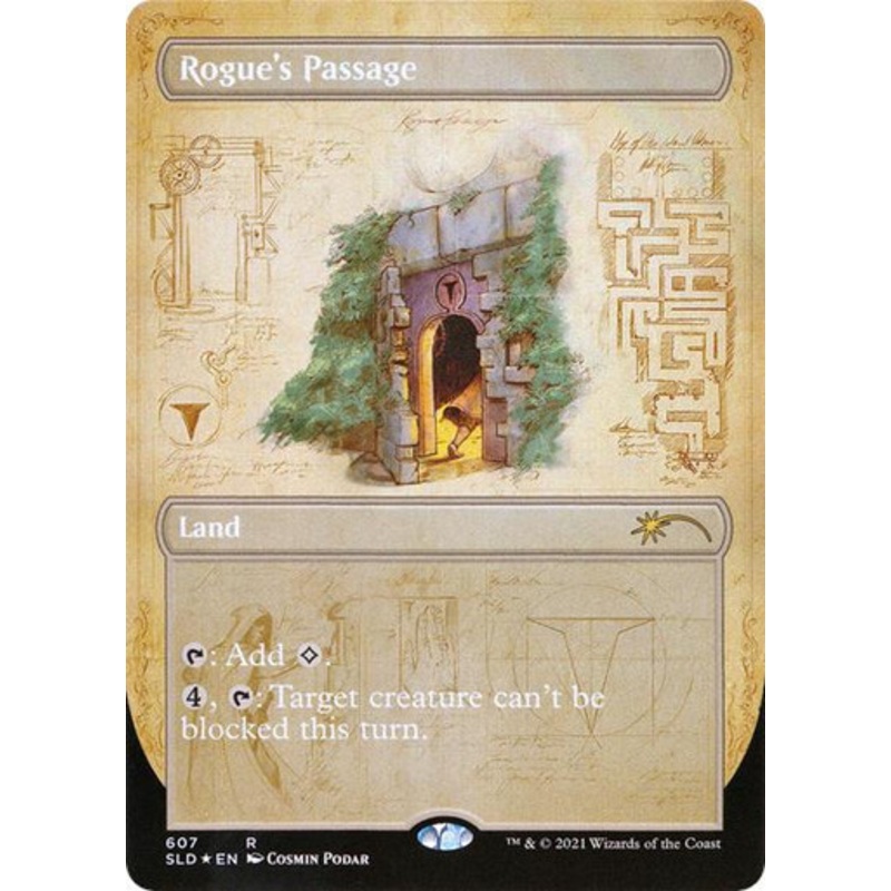 Rogue's Passage (Foil) (Secret Lair - Blueprint Cards) | Secret Lair Drops