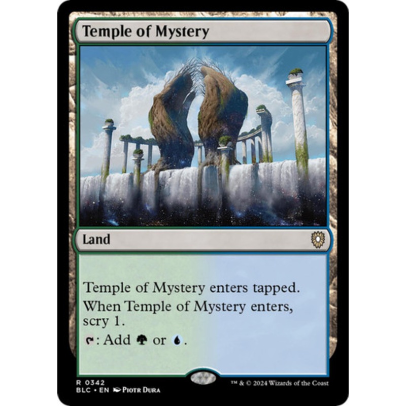 Temple of Mystery | Bloomburrow Commander