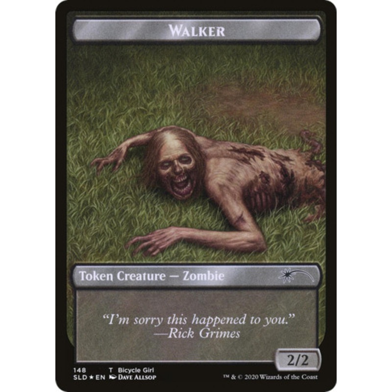 Walker Token (#148) (Secret Lair - The Walking Dead) (Secret Lair - The Walking Dead) | Secret Lair Drops