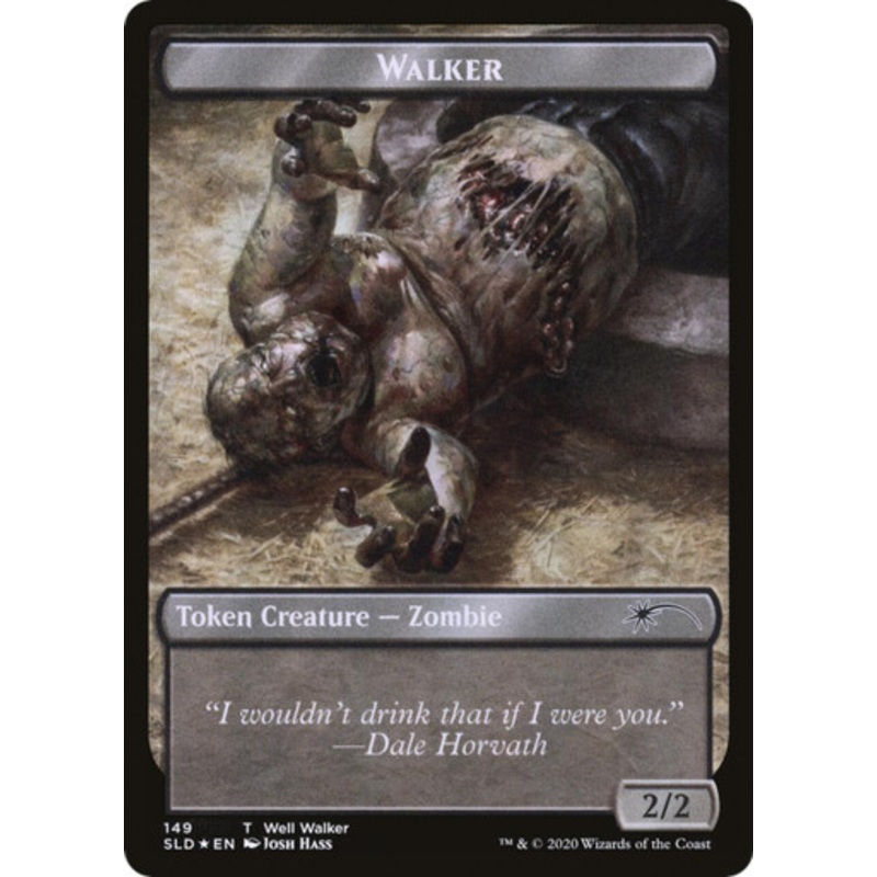 Walker Token (#149) (Secret Lair - The Walking Dead) (Secret Lair - The Walking Dead) | Secret Lair Drops