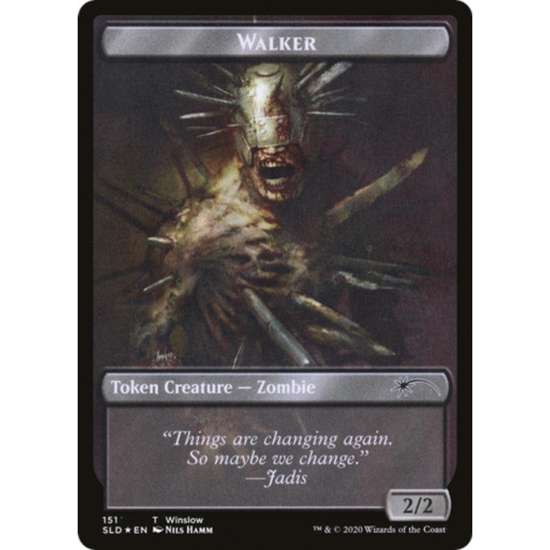 Walker Token (#151) (Secret Lair - The Walking Dead) (Secret Lair - The Walking Dead) | Secret Lair Drops