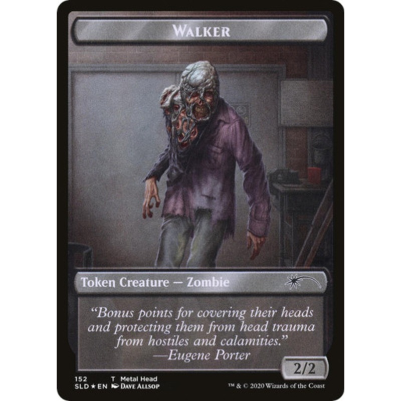 Walker Token (#152) (Secret Lair - The Walking Dead) (Secret Lair - The Walking Dead) | Secret Lair Drops