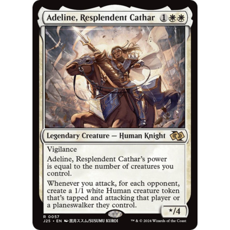 Adeline, Resplendent Cathar | Jumpstart 2025