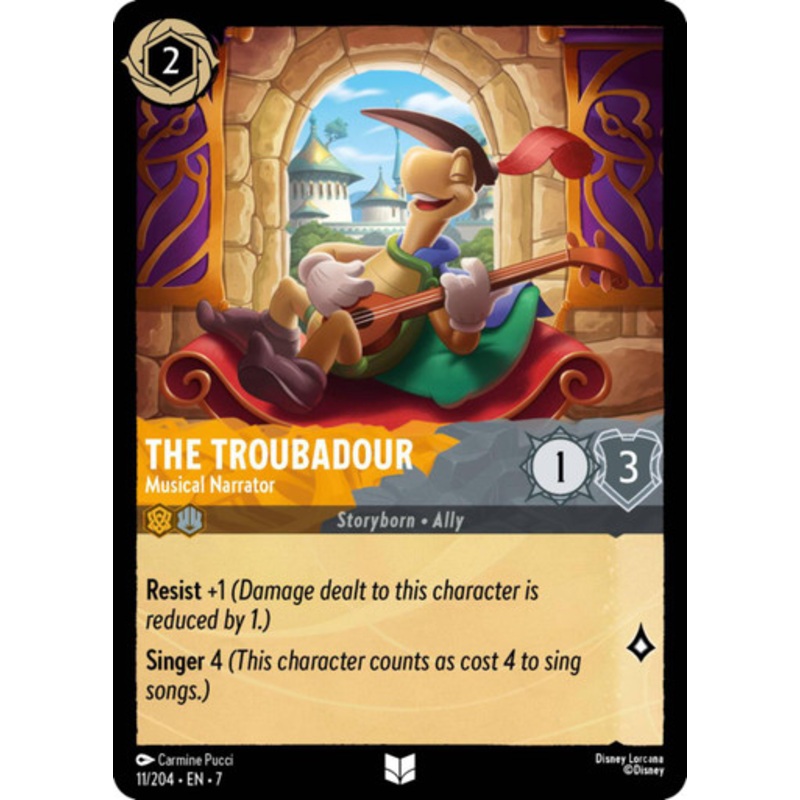 The Troubadour - Musical Narrator (Foil)