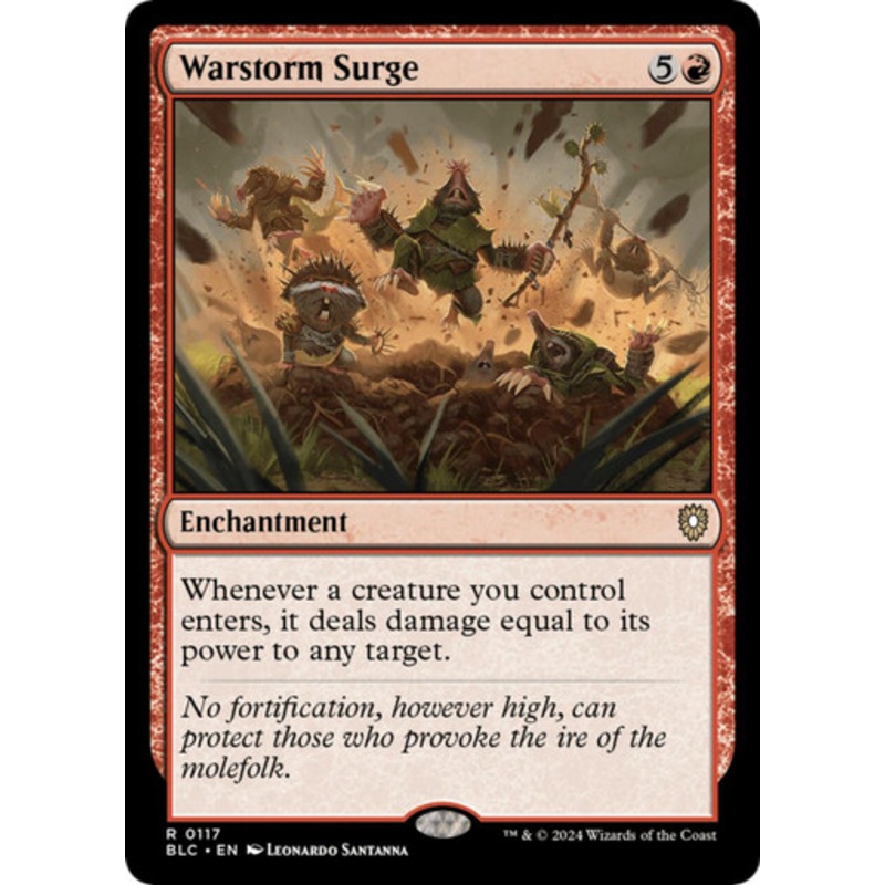 Warstorm Surge | Bloomburrow Commander