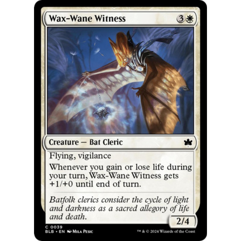 Wax-Wane Witness | Bloomburrow