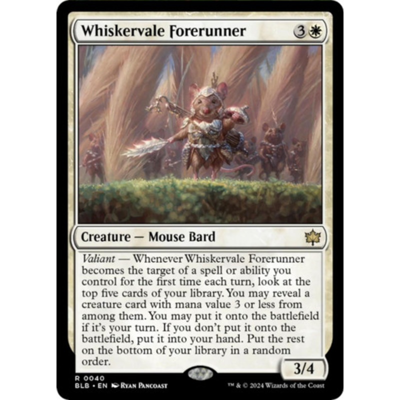 Whiskervale Forerunner | Bloomburrow